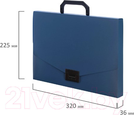 Изображение товара Папка-портфель Staff 229240 (синий)