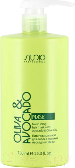 Изображение товара Маска для волос Kapous Питательная с маслом авокадо и оливы / 2773 (750мл)