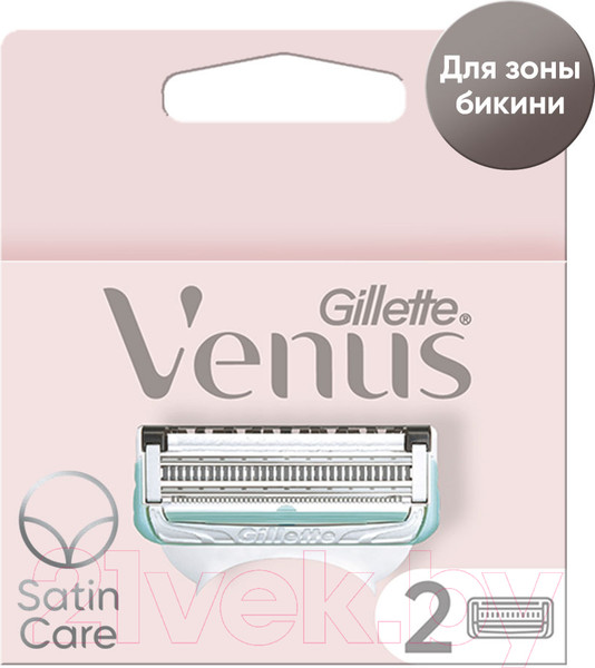 Изображение товара Набор сменных кассет Gillette Venus Satin Care (2шт)