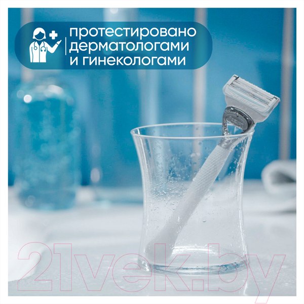 Изображение товара Набор сменных кассет Gillette Venus Satin Care (4шт)