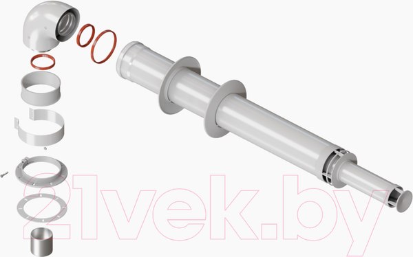 Изображение товара Дымоход для котла Krats 60/100-750 / KTL-01-075 (универсальный)