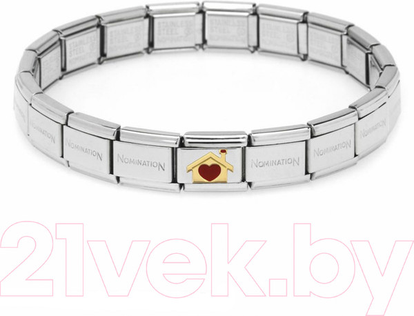 Изображение товара Звено для браслета NominatioN Дом с сердцем 030283/07