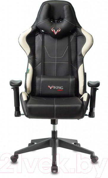 Изображение товара Кресло геймерское Бюрократ Zombie Viking 5 Aero (черный/белый)