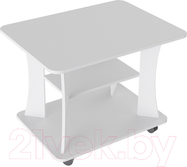 Изображение товара Журнальный столик ТриЯ Тип 8 (белый ясень)