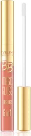 Изображение товара Блеск для губ Eveline Cosmetics BB Magic Gloss тон 602 (9мл)