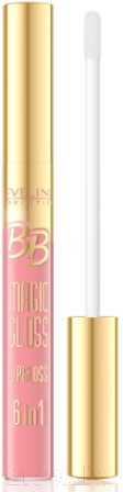 Изображение товара Блеск для губ Eveline Cosmetics BB Magic Gloss тон 604 (9мл)