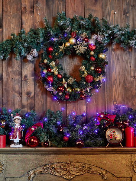 Изображение товара Светодиодная гирлянда Uniel Роса / UL-00007185 (фиолетовый)