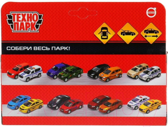 Изображение товара Автомобиль игрушечный Технопарк Volvo XC60 R-Desing Полиция / XC60-12POL-WH