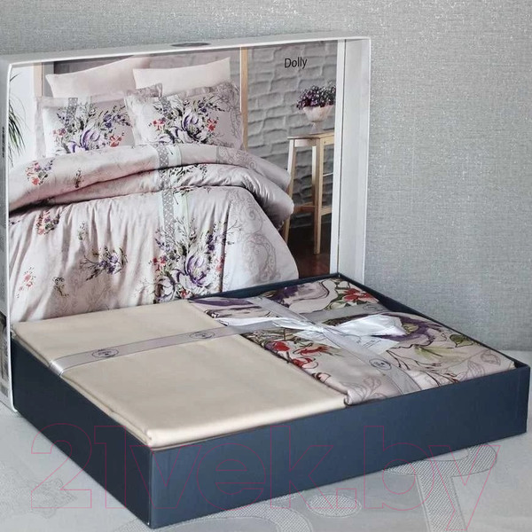 Изображение товара Комплект постельного белья DO&CO Delux Dolly / 10504 (бежевый)