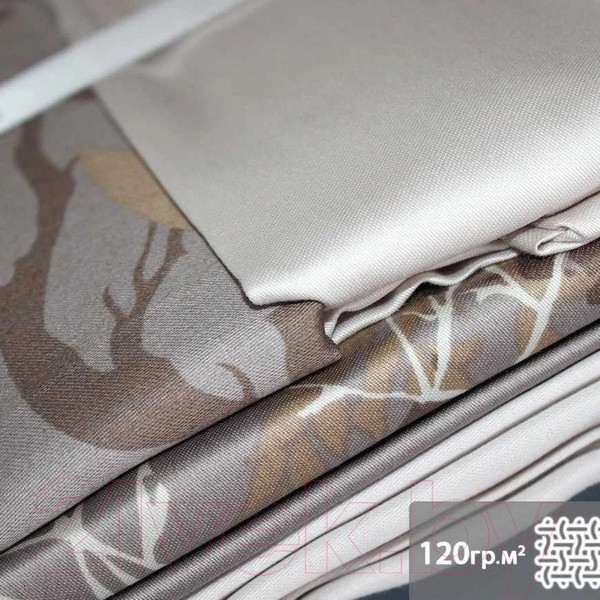 Изображение товара Комплект постельного белья DO&CO Delux Living / 11476 (коричневый)