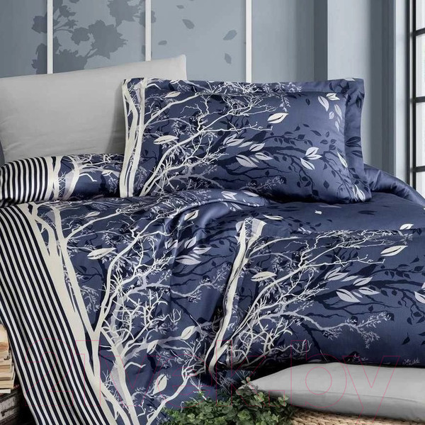 Изображение товара Комплект постельного белья DO&CO Delux Living / 11476 (синий)