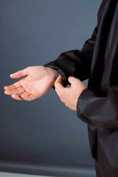 Изображение товара Комбинезон одноразовый Sled 60г/м2 (р-р 52-54, черный)