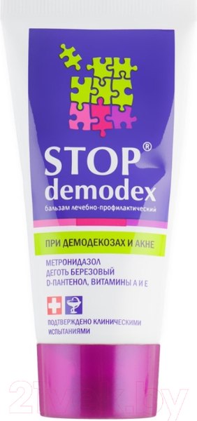 Изображение товара Бальзам для лица Stop Demodex При демодекозе и акне для лица и тела (50мл)