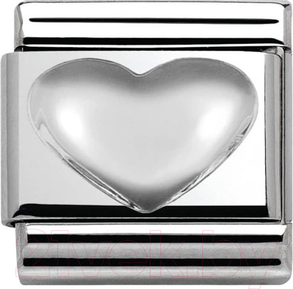 Изображение товара Звено для браслета NominatioN Объемное сердце 330106/01