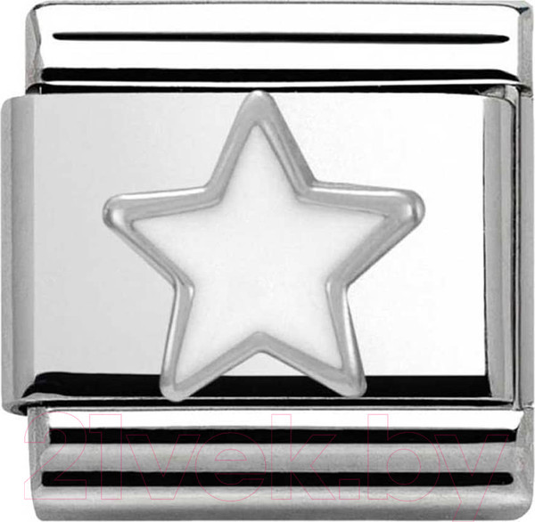 Изображение товара Звено для браслета NominatioN Белая звезда 330202/04
