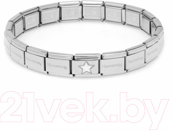 Изображение товара Звено для браслета NominatioN Белая звезда 330202/04