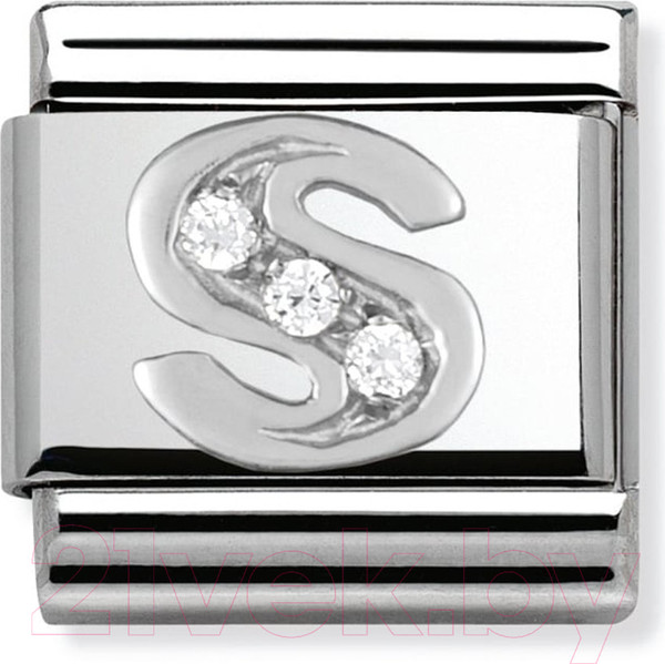 Изображение товара Звено для браслета NominatioN Буква S 330301/19