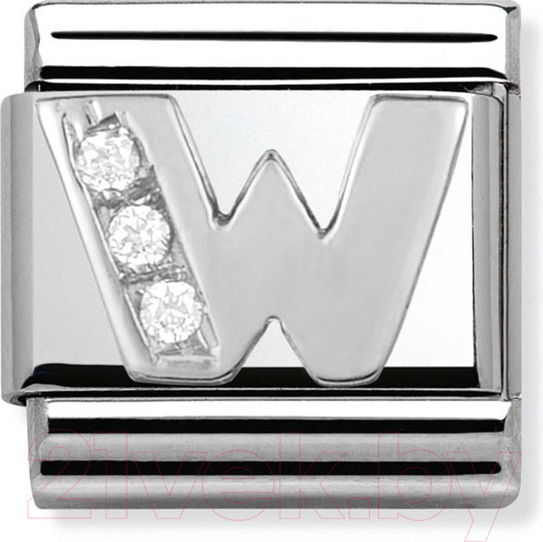 Изображение товара Звено для браслета NominatioN Буква W 330301/23