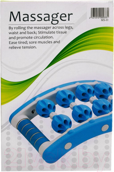 Изображение товара Массажер механический Pro-Supra 01-MS (белый/голубой)