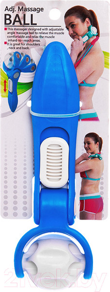 Изображение товара Массажер механический Pro-Supra 10-MS (белый/голубой)