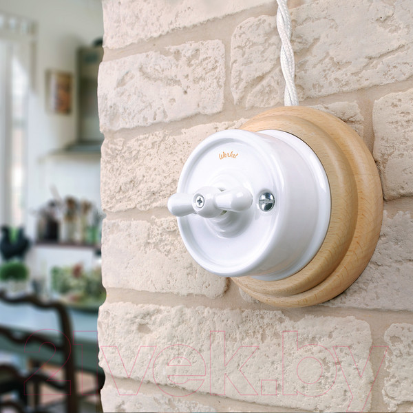 Изображение товара Рамка для выключателей и розеток Werkel W0015224 / a050991 (светлый бук)