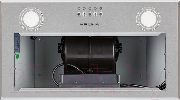 Изображение товара Вытяжка скрытая Krona Asta 600 Inox PB / 00001587