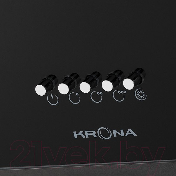 Изображение товара Вытяжка наклонная Krona Polly 600 PB / 00002361 (черный)