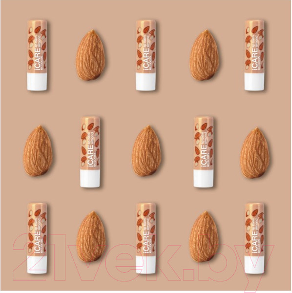 Изображение товара Бальзам для губ Relouis iCARE Lip Balm Almond (4.4г)