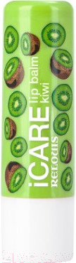 Изображение товара Бальзам для губ Relouis iCARE Lip Balm Kiwi  (4.4г)