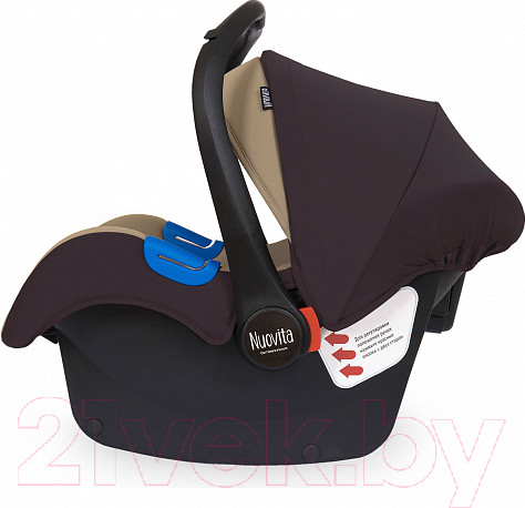 Изображение товара Автокресло Nuovita Maczione N0-1 (шоколад)