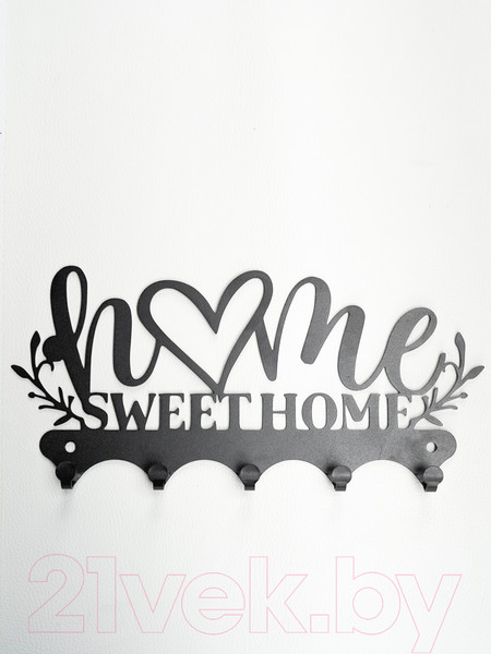 Изображение товара Ключница настенная KN Sweet Home (черный)