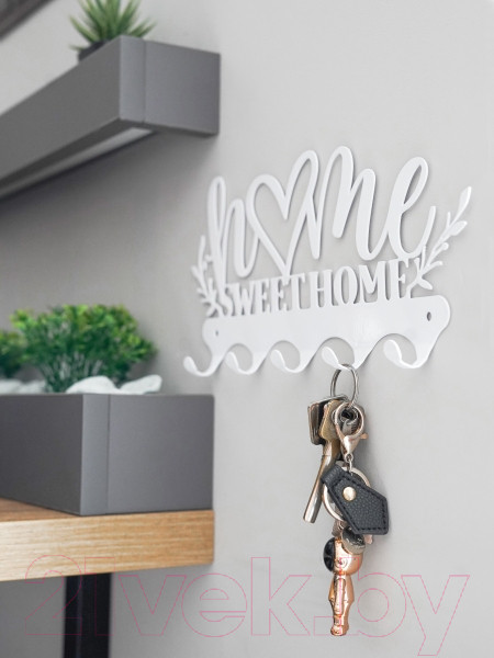 Изображение товара Ключница настенная KN Sweet Home (белый)