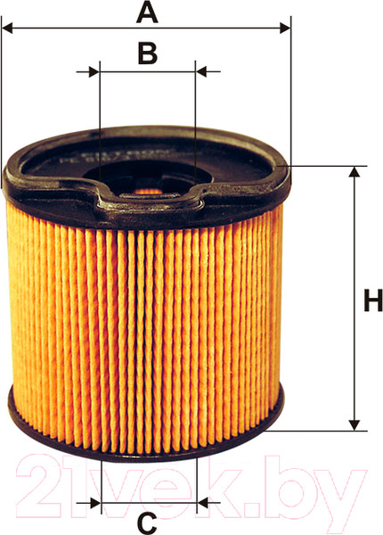 Изображение товара Топливный фильтр Filtron PE816/3