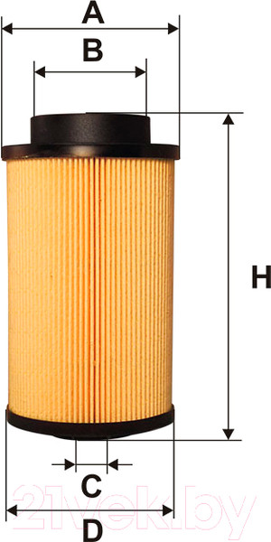 Изображение товара Топливный фильтр Filtron PE977/1