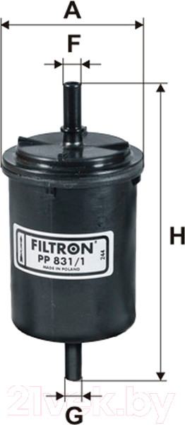 Изображение товара Топливный фильтр Filtron PP831/1