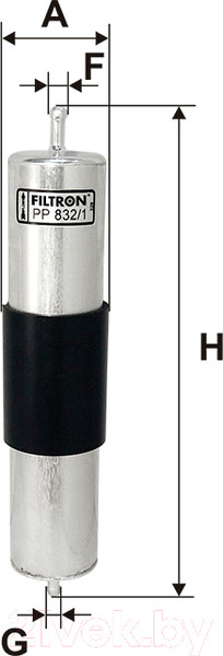 Изображение товара Топливный фильтр Filtron PP832/1