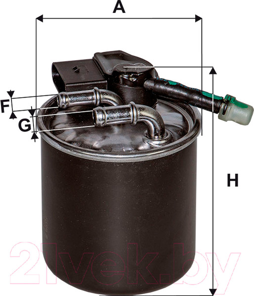 Изображение товара Топливный фильтр Filtron PP840/9