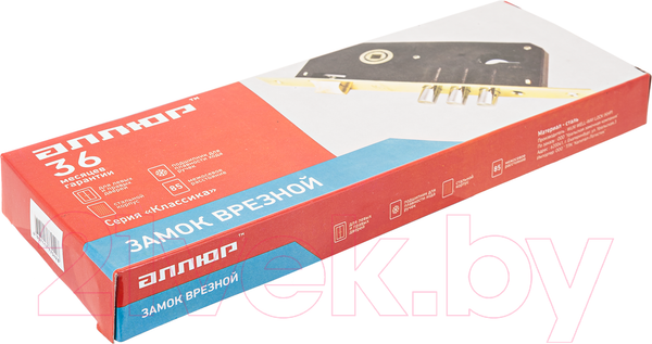 Изображение товара Замок врезной Аллюр 9045-3RB CP без ц/мех. б/руч.