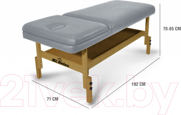 Изображение товара Массажный стол SL Relax Comfort №4 (серый)