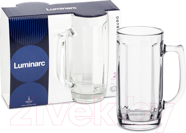 Изображение товара Набор пивных кружек Luminarc Гамбург H5126 (2шт)
