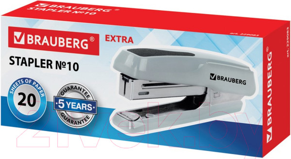 Изображение товара Степлер Brauberg Extra / 229083 (серый)