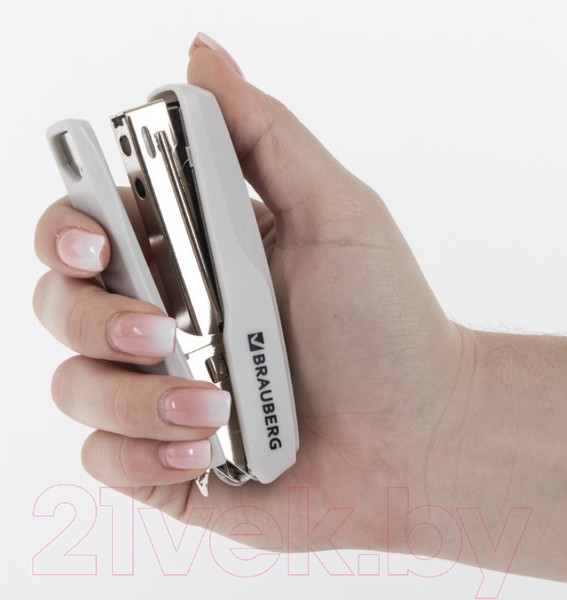 Изображение товара Степлер Brauberg Extra / 229083 (серый)