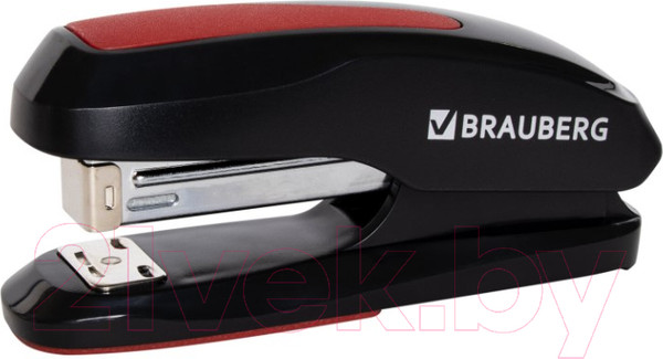 Изображение товара Степлер Brauberg Extra / 229085 (черно-красный)