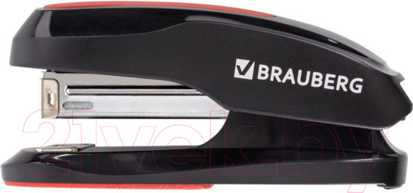Изображение товара Степлер Brauberg Extra / 229085 (черно-красный)
