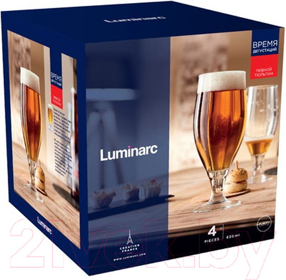 Изображение товара Набор бокалов Luminarc Время дегустаций. Пивной тюльпан P9241 (4шт)