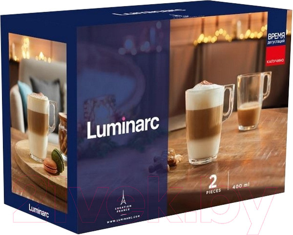 Изображение товара Набор кружек Luminarc Время дегустаций. Капучино Q2843 (2шт)