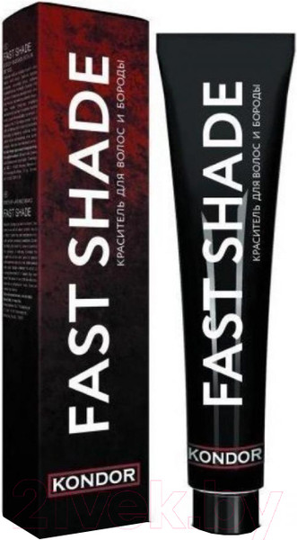 Изображение товара Краска для бороды KONDOR Fast Shade 4 (60мл, шатен)