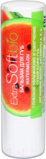Изображение товара Бальзам для губ Eveline Cosmetics Extra Soft Bio Watermelon (4.5г)