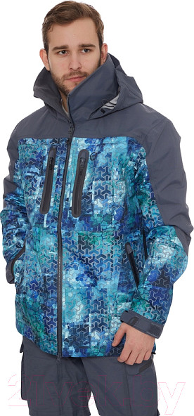 Изображение товара Куртка FHM Guard 96 (2XL, голубой/серый)