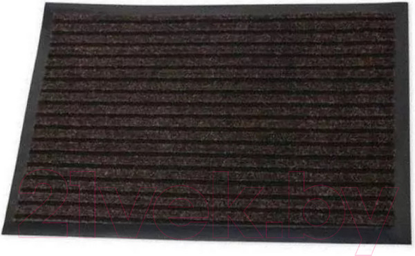 Изображение товара Коврик грязезащитный Kovroff Барьер ребристый 60x90 / 21303 (коричневый)